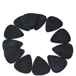 10Pcs Black Guitar Picks, Celluloid Guitar Plectrums for Your Electric, Acoustic, or Bass Guitar 0.5mm Guitar Picks and Bass Picks