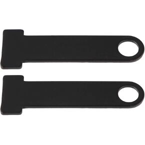 D Ring Lock Extension Connector,Helmet Strap Extender Universal Helmet Strap Dring Lock Stainless Steel Motorcycle ,Helmet Lock For Harley Davidson For Motorcycle Scooter Bike(Black)