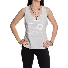 Calhoun Surf & Skate NHL Ladies Jersey Knit Sleeveless Tank Top Shirt
