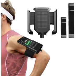 Running Armband Phone Holder,360°Rotatable, Fits All 4-7Inch Smartphones, Easy to Install and Remove，2-in-1 Wristband or Armband,Use for Running, Walking, Hiking,Driving and Biking