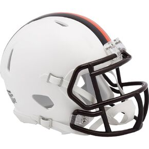 Riddell Cleveland Browns NFL 2023 On Field Alternate Mini Speed Helmet (White Out)
