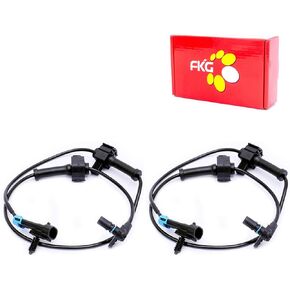 FKG ABS Wheel Speed Sensor Rear Left and Right ALS1464 for 07-12 Cadillac Escalade (EXT), 07-12 Chevy Avalanche Suburban 1500 Tahoe, 07-12 GMC Yukon, Set of 2