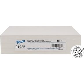 Watercolor Paper, Bulk, 90 Lb., White, 6" x 9", 200 Sheets