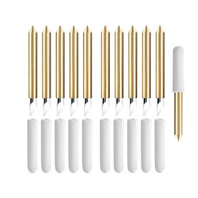 Premium Deep-Cut Blase 10PCS Cutting Deep Cut Replacement Blades Compatible with Cricut Maker/Explore Air/Air 2 / Explore Air 3 Cutting Machine