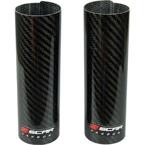Carbon Fiber lower fork wraps Compatible with KTM YAMAHA HONDA HUSQVARNA GASGAS BETA KAWASAKI SUZUKI 125 250 300 350 390 430 450 480 500