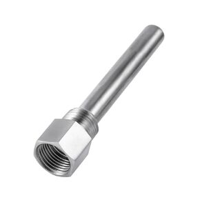 الفولاذ المقاوم للصدأ Thermowell 1/2 "NPT Thermopocket مستشعر درجة الحرارة غير الملحومة لميزان الحرارة التخمير السريع