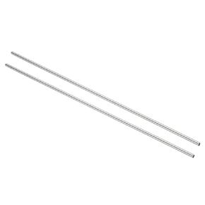 PATIKIL Thermowell Pipe Immersion Well 5/32" ID 3/16" OD 12" Stainless Steel 304 for Weldless Thermowell Brewing Thermometer 2pcs