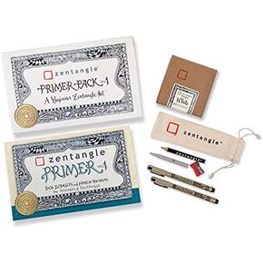 Zentangle Primer Pack Vol 1 - Great Introductory Pack for Beginners. Wonderful Gift Giving for the Enthusiast.