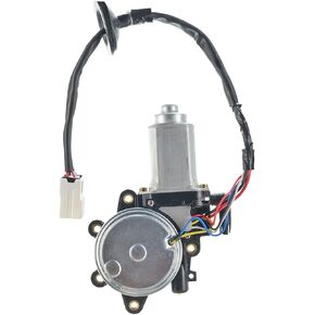 A-Premium Front Left Power Window Lift Motor Compatible with Nissan Murano Z50 2003 2004 2005 2006 2007, Driver Side, with Anti-Clip Function, Replace# 80731CA011