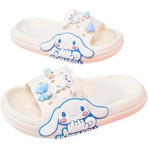 Kids Slides Cute Slippers Soft Sole Water Shoes Lightweight Sandals Non-Slip Shower Slide in Kuwait