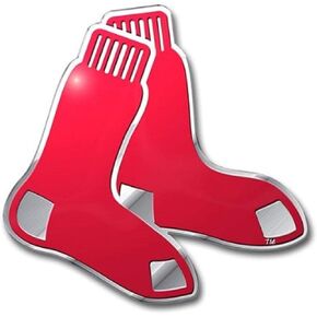 MLB - Boston Red Sox Heavy Duty Aluminum Color Emblem
