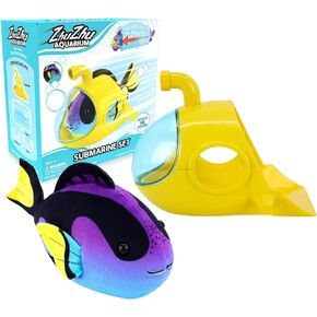 Aquarium Submarine Set with Blue Tang Fish