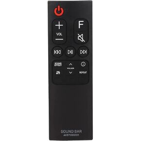New AKB75595331 Replaced Remote Control for LG Sound Bar SPH4B-W SPN5B-W SL4 SNC4R SPJ4-S S65S3-S SPL5B-W SPH4B-W SL5Y SL4Y SL7Y SN7CY SN6Y SL6Y with Batteries