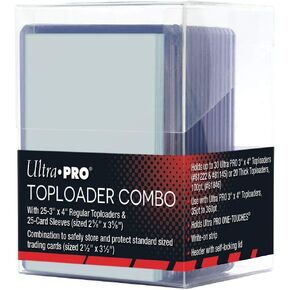 Ultra Pro E-15216 Toploader Combo