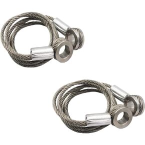 Peterbilt Hood Cables - 2 x Hood Control Cable Long Side 924-5402 Compatible with 1987-2010 Peterbilts 357 375 377 378 379