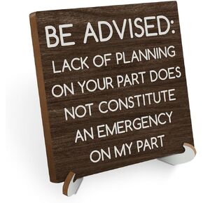 Funny Office Supplies Desk Decor Office Desk Accessories Excel Office Cubicle Decor Cute Humor Wood Sign Rustic Office Essentials for Women HR Boss Coworker Friend Home Team Work Table Shelf