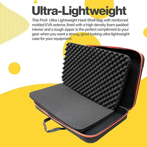 حقيبة خفيفة الوزن ذات هيكل صلب متوافقة مع وحدات تحكم DJ Pioneer DDJ-RX SX3 وS1 وNumark Mixstream Pro وأجهزة تحكم DJ ذات الحجم المماثل in Kuwait
