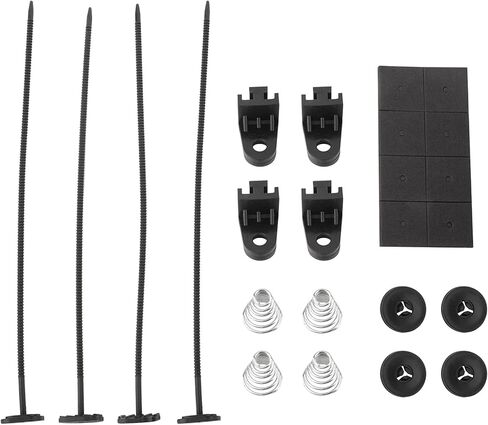 10" inch Slim Fan Push Electric Radiator Cooling 12V 80W High Performance Mount Universal Kit Black Heavy Duty Wide Curved 6 Blades in Saudi Arabia