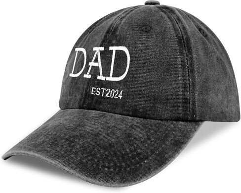 New Mom and Dad Hats Est 2024 Pregnancy Announcement New Parents Gifts for Couples Pregnancy Gifts for Expecting Mom Christmas Birthday First Fathers Ideas in Saudi Arabia