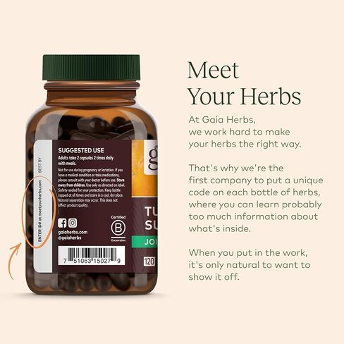 Gaia Herbs Ginger-Beet Postbiotic - مكمل لدعم صحة الأمعاء والقلب - مصنوع من البنجر والزنجبيل العضوي المخمر - خالي من منتجات الألبان وفول الصويا والغلوتين - 60 كبسولة نباتية (30 حصة) in Saudi Arabia