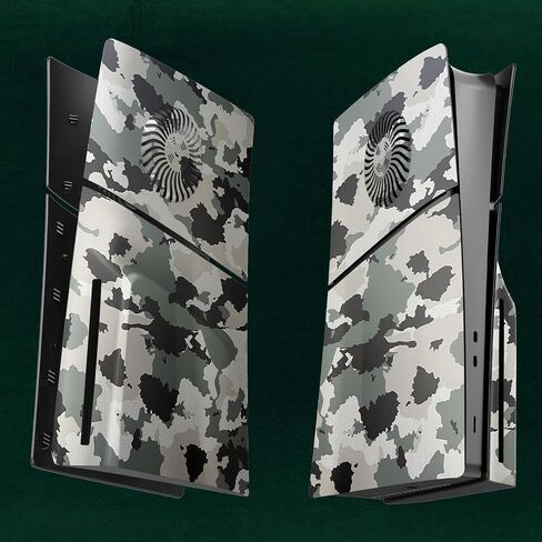 Slim Disc Edition Cover Plates with Cooling Vents for New PS5 Slim Console, Shell Panels for Playstation 5 Slim Accessories Protective Replacement Faceplate (Starlight Blue) in Kuwait