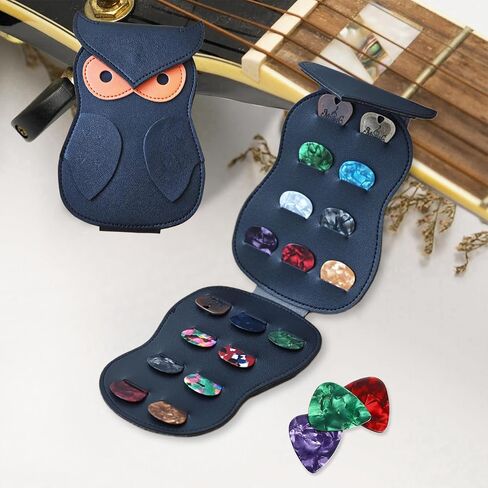 18 حزمة من أعواد الجيتار مع حامل، تتضمن 0.5،0.7،0.8،1.0 مم، مجموعة متنوعة من ريش السيلولويد الملونة وأعواد جيتار كوبر البرونزية للباس، القيثارة، الجيتار الكهربائي الصوتي in Kuwait