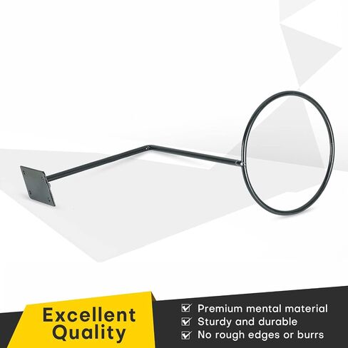 Motorcycle Accessories Helmet Holder | Wall Mounted Helmet Holder for Jacket, Hats, Dancing Masks, Ball Back for Basketball, Football, Volleyball in Saudi Arabia