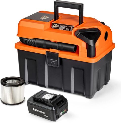 مجموعة أدوات Armor All Cordless 20V Utility Vac 2-Tool، برتقالي؛ أسود in Saudi Arabia