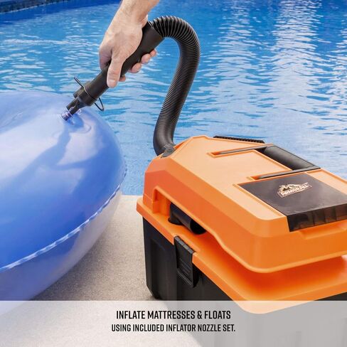 مجموعة أدوات Armor All Cordless 20V Utility Vac 2-Tool، برتقالي؛ أسود in Saudi Arabia