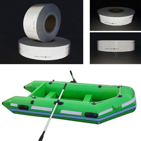 BRIGHT PLUS LIGHT & SAFETY شريط لاصق سولاس البحري العاكس للضوء (2 بوصة × 30 بوصة) in Kuwait