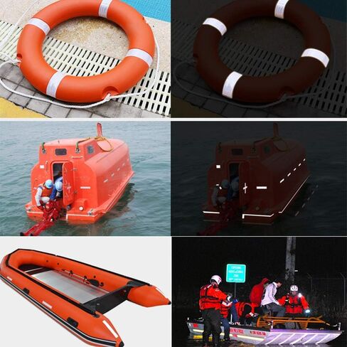 BRIGHT PLUS LIGHT & SAFETY شريط لاصق سولاس البحري العاكس للضوء (2 بوصة × 30 بوصة) in Kuwait