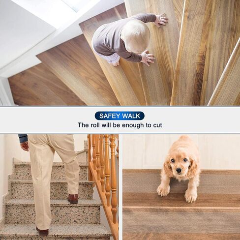 Anti Slip Transparent Anti Slip Tape, 2 inch by 33 feet, Non-Slip Traction Grip Tape to Tubs, Boats, Stairs, Clear, Soft, Comfortable for Bare feet in Saudi Arabia