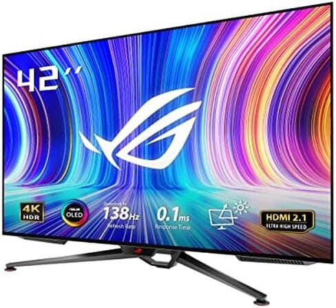 Asus ROG Strix XG49VQ 49" Curved Gaming FreeSync Monitor 144Hz Dual Full HD HDR Eye Care with DP HDMI Black in Kuwait