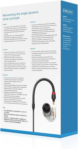Sennheiser Pro Audio IE 40 PRO، شاشات ديناميكية مصبوبة داخل الأذن (شفافة) in Saudi Arabia