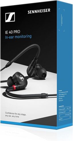 Sennheiser Pro Audio IE 40 PRO، شاشات ديناميكية مصبوبة داخل الأذن (شفافة) in Saudi Arabia
