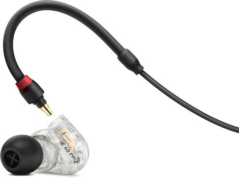 Sennheiser Pro Audio IE 40 PRO, molded in ear dynamic monitors (Clear) in Saudi Arabia