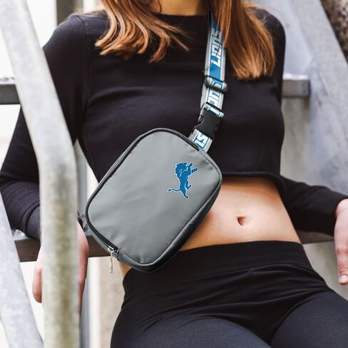 FOCO NFL Unisex-Adult NFL Team Color Wordmark Crossbody Belt Bag in Saudi Arabia