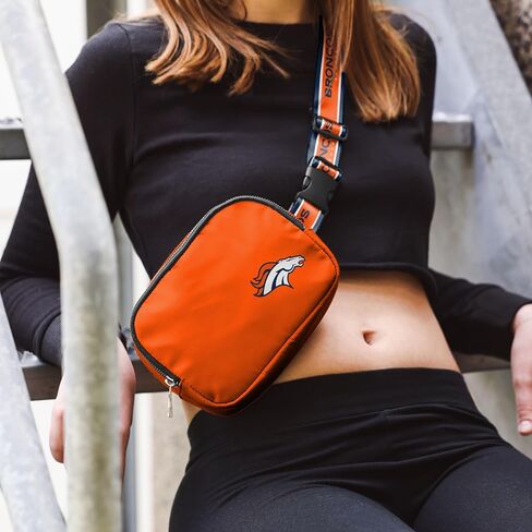 FOCO NFL Unisex-Adult NFL Team Color Wordmark Crossbody Belt Bag in Saudi Arabia