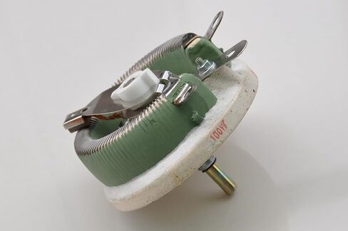 إلكترونيات - صالون 100 واط 1 كيلو أوم مقياس الجهد السلكي عالي الطاقة، مقاومة متغيرة، مقاوم متغير. in Kuwait