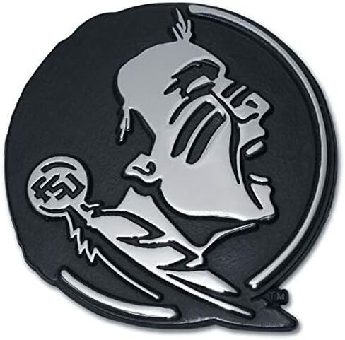 Florida State FSU Seminoles Metal Auto Emblem (Chrome) in Saudi Arabia