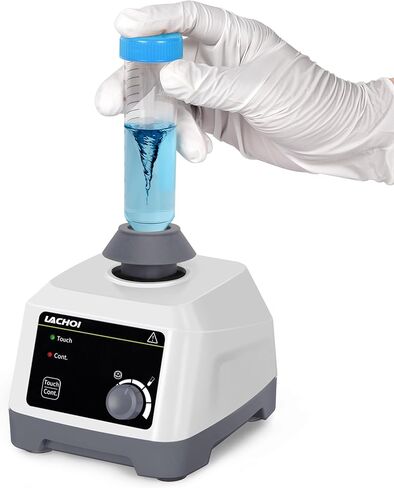 خلاط طلاء دوامي صغير سرعة 100-3000 دورة في الدقيقة مختبر دوامي شاكر مع شاشة LCD، وظيفة اللمس والمستمرة القطر المداري 4.5 مم مختبر دوامة شاكر خلاط دهانات أكريليك طلاء الأظافر in Kuwait