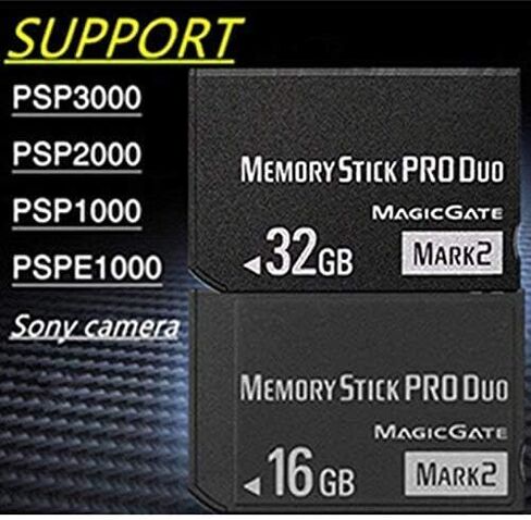 MS 32GB Memory Stick Pro Duo (MARK2) لبطاقة ذاكرة كاميرا PSP in Kuwait