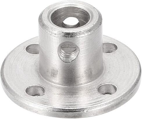 MECCANIXITY 4 قطع موصل اقتران شفة 6 مم، تركيبات محور العمود لمحركات نموذج RC DIY، مع 8 قطع برغي تثبيت 2 قطعة مفتاح ربط سداسي M1.5 in Saudi Arabia