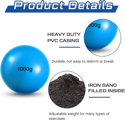 Hungdao 6 Pcs Weighted Plyo Training Balls Variable Plyo Weighted Balls Practice Weighted Baseball Weighted Ball Set for Throwing Pitching Power Improving Accessories, 6 Colors in Saudi Arabia