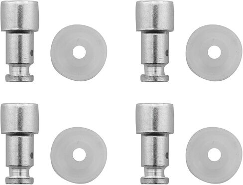 4PCS 0.9x1.9cm Electric Pressure Cooker Float Valve Pressure Cooker Floater Sealer Replacement Kitchen Pressure Cookers Parts in Saudi Arabia