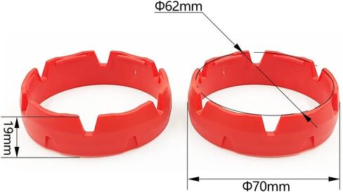 Motorcycle Front Fork Protection Ring Motocross Shock Absorber Anti-wear Sleeve 48600698 For SX SXF EXC XC SMR 125-690 Dirt bike in Saudi Arabia