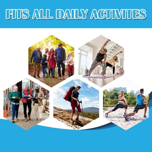 أكمام دعم قوس القدم المسطحة، أشرطة ضغط قوس قابلة للتعديل مع حشوات دعم قوس قابلة للإزالة لتخفيف التهاب اللفافة الأخمصية، والقوس الساقط والمرتفع، وتخفيف آلام القدمين - أسود in Kuwait