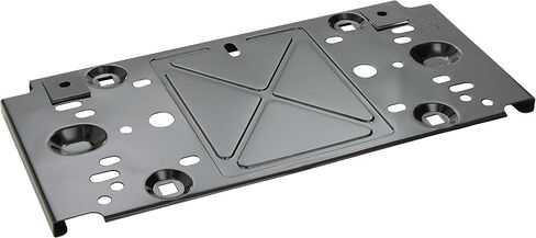Dorman Help! 68148 Front License Plate Bracket , Black in Saudi Arabia