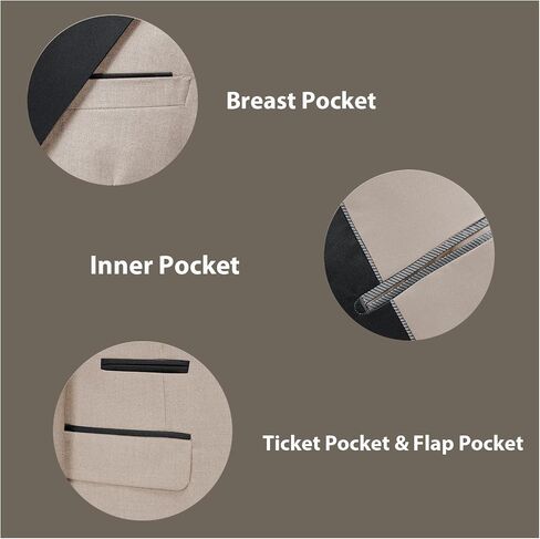 Rogers & Morris Tuxedo Suits for Men Solid 3 Piece Regular Fit Formal Set Peak Lapels One Button Jacket Vest Pants in Saudi Arabia