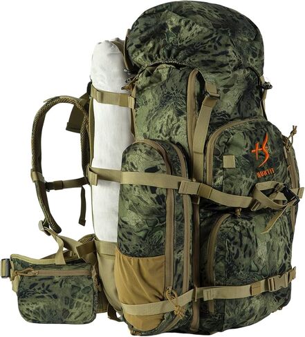 حقيبة ظهر للصيد مع حقيبة صيد يومية لحجرة اللحوم مع حامل بندقية قوس مدمج بإطار من الألومنيوم in Kuwait